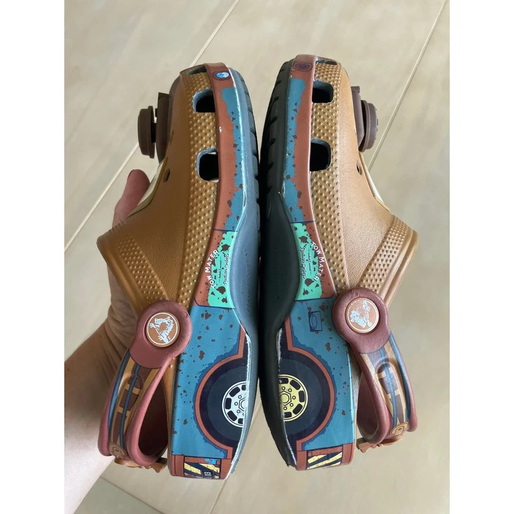 Crocs Disney Pixar Cars Tow Mater Slip On Clog Sandals